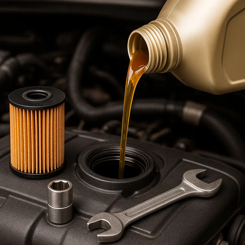 Oil change cost UK - guide for 2025